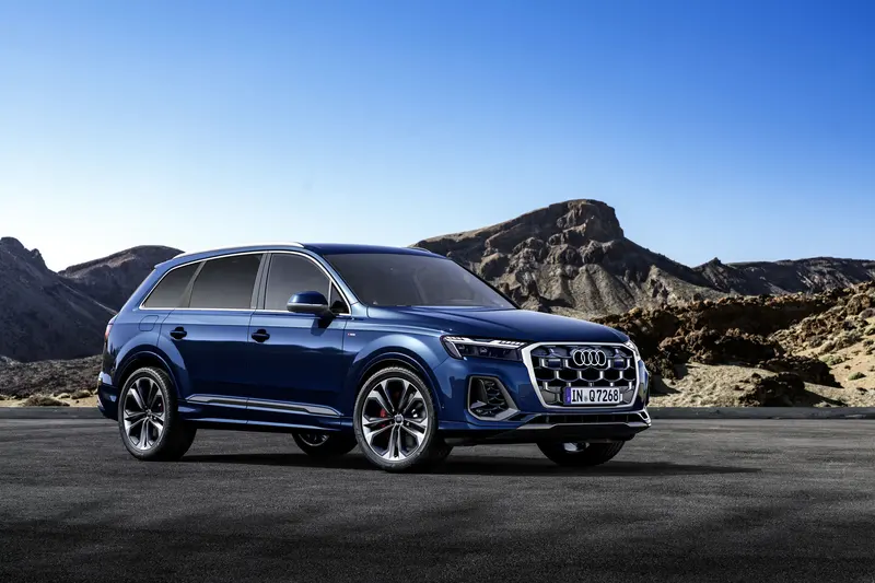 ภาพรถ Audi Q7 ของแท้จากสื่อทางการของผู้ผลิต ใช้ประกอบการเลือกไซซ์ยางให้ตรงรุ่น