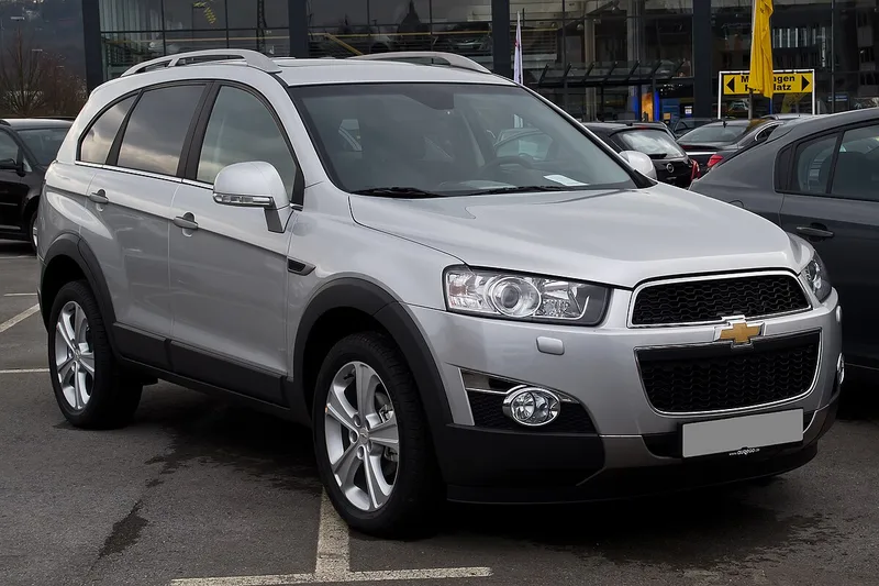 ภาพรถ Chevrolet Captiva ตัวถัง C140 (2011-2018) คันจริง ใช้ประกอบการเลือกรุ่น