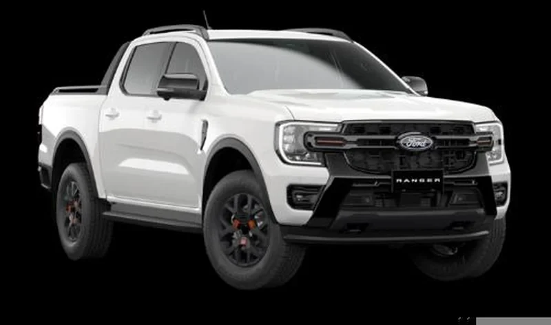 ภาพรถ Ford Ranger ของแท้จากสื่อทางการของผู้ผลิต ใช้ประกอบการเลือกไซซ์ยางให้ตรงรุ่น