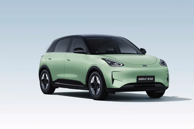 ภาพรถ Geely EX2 ของแท้จากสื่อทางการของผู้ผลิต ใช้ประกอบการเลือกรุ่น