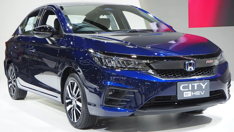 ภาพรถ Honda City e:HEV คันจริง ใช้ประกอบการเลือกรุ่น