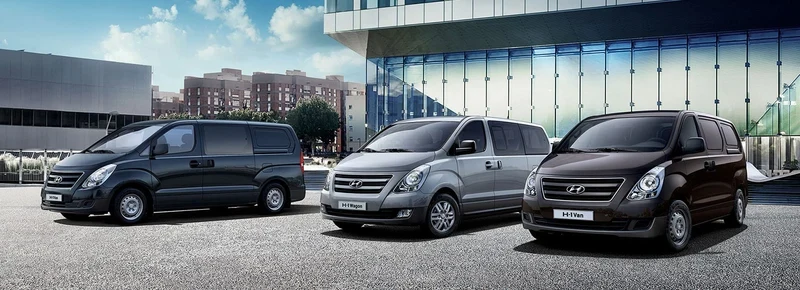 ภาพรถ Hyundai H-1 / Starex ของแท้จากสื่อทางการของผู้ผลิต ใช้ประกอบการเลือกรุ่น
