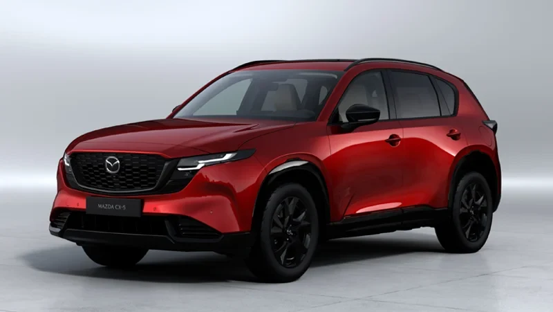 ภาพรถ Mazda CX-5 ของแท้จากสื่อทางการของผู้ผลิต ใช้ประกอบการเลือกไซซ์ยางให้ตรงรุ่น