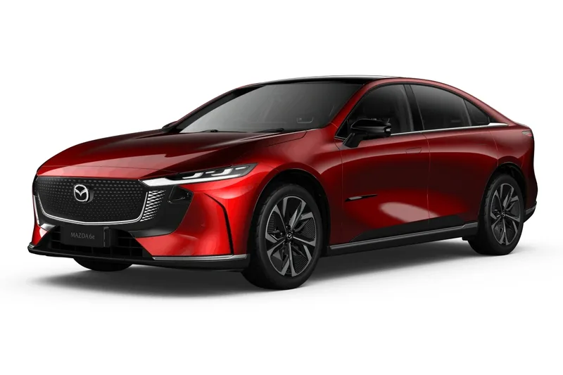 ภาพรถ Mazda 6e ของแท้จากสื่อทางการของผู้ผลิต ใช้ประกอบการเลือกไซซ์ยางให้ตรงรุ่น