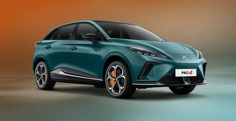 ภาพรถ MG4 Electric ของแท้จากสื่อทางการของผู้ผลิต ใช้ประกอบการเลือกรุ่น