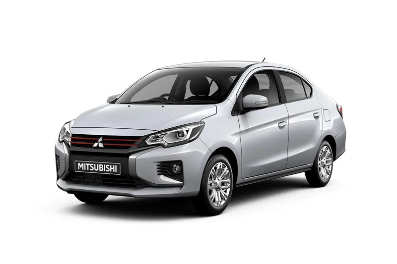 ภาพรถ Mitsubishi Attrage ของแท้จากสื่อทางการของผู้ผลิต ใช้ประกอบการเลือกรุ่น