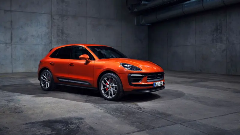 ภาพรถ Porsche Macan ของแท้จากสื่อทางการของผู้ผลิต ใช้ประกอบการเลือกรุ่น