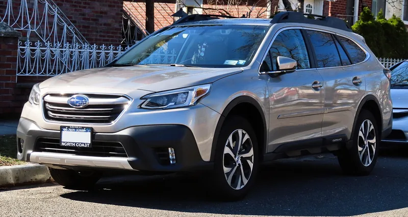 ภาพรถ Subaru Outback คันจริง ใช้ประกอบการเลือกไซซ์ยางให้ตรงรุ่น