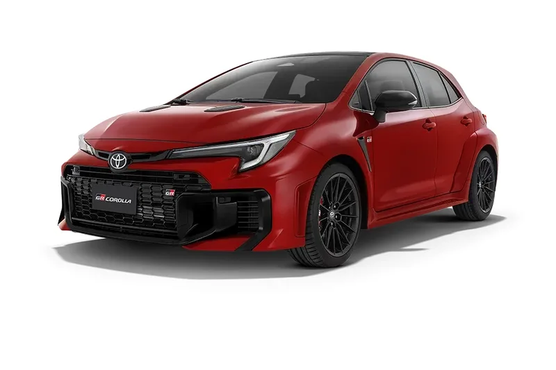 ภาพรถ Toyota GR Corolla ของแท้จากสื่อทางการของผู้ผลิต ใช้ประกอบการเลือกรุ่น