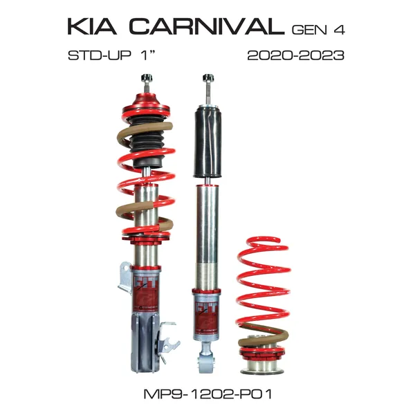 ชุดโช้ค Profender FITZ ของ Kia Carnival GEN4 ตั้ง STD-UP 1 นิ้ว รหัส MP9-1202-P01